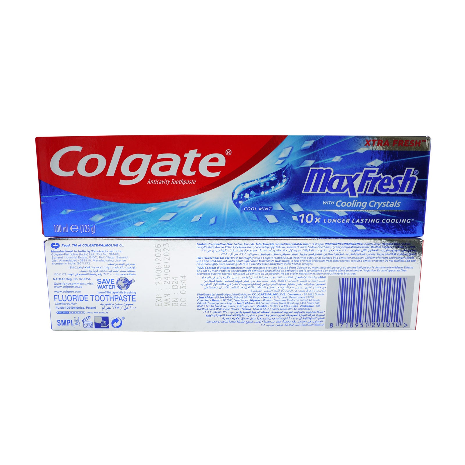Colgate Max Fresh Cool Mint With Cooling Crystals Toothpaste - 100ml | High Quality Tissue Product Online - Product Image Colgate Max Fresh Cool Mint With Cooling Crystals Toothpaste - 100ml | High Quality Tissue Product Online - Product Image